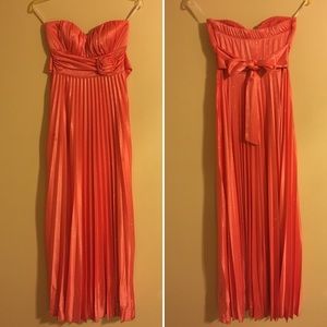 Floor Length Pink Prom Dress